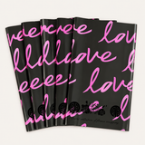 Midnight Pink Love Flower Wrapping Sheets