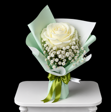 Load image into Gallery viewer, White Rose Single Stem