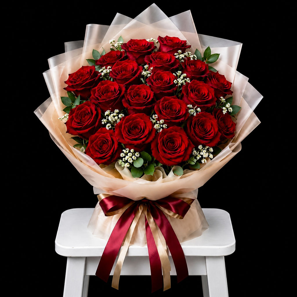 Crimson Prestige Bouquet