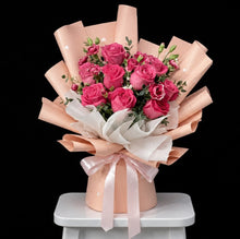 Load image into Gallery viewer, Dark Pink Romance Bouquet