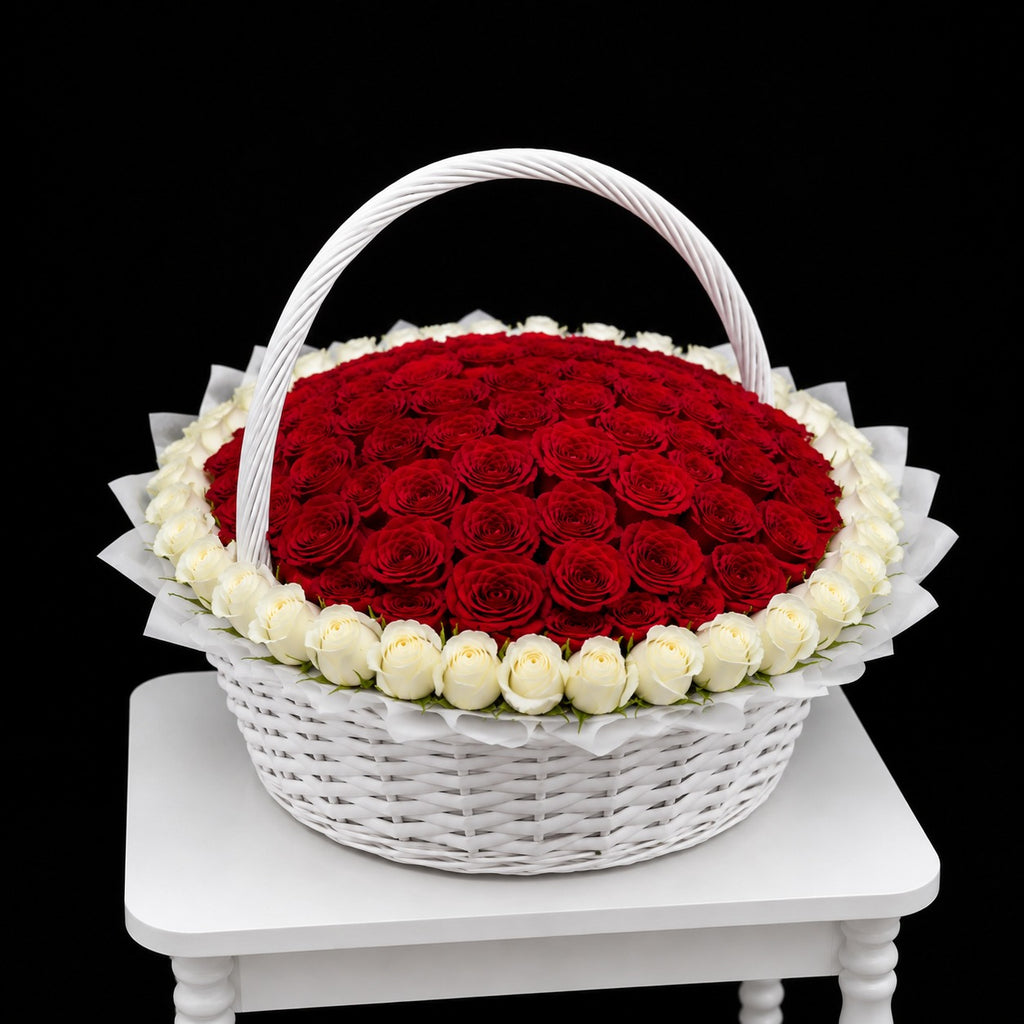 Royal Heart Gift Basket