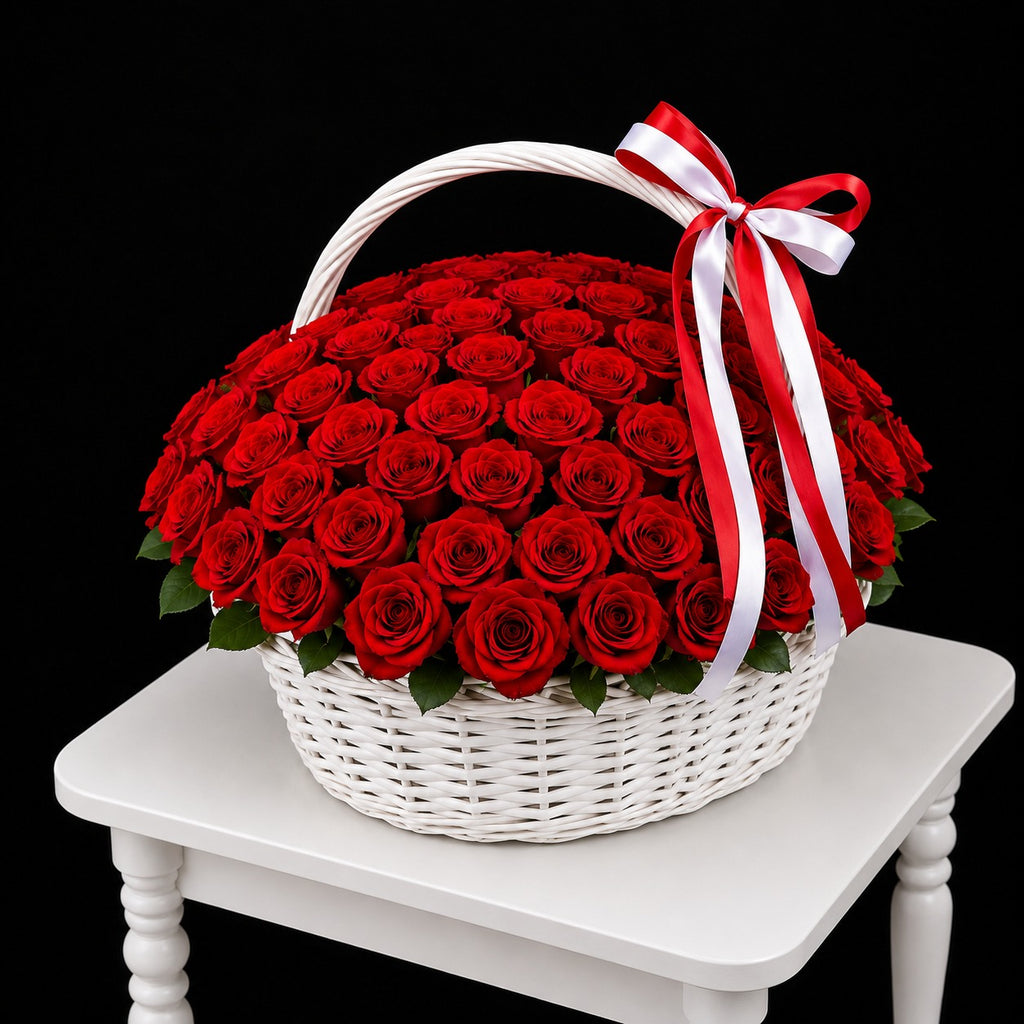 Scarlet Majesty Gift Basket